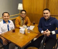 Berdiskusi Tentang Peran Strategis dan Masa Depan Media Dengan Pengusaha Muda Nofel Saleh Hilabi