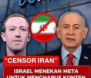 Israel diduga Menekan Meta agar Menyensor Konten Yang Menguntungkan Iran