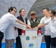 Gubernur Jakarta Pramono Anung Mencanangkan Pembangunan Pedestrian Deck di Dukuh Atas