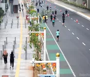 Gubernur Pramono Anung Wibowo Resmikan Hasil Penataan Jalan HR Rasuna 