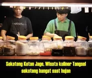 Wisata Kuliner Tangsel yang Viral Ini Sajikan Sekoteng Ketan Jago dan Wedang Ronde Hangat