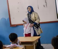 Bunda PAUD Ciamis Tinjau MASEKDAS, Pastikan Hari Pertama Sekolah Berjalan Ramah dan Menyenangkan