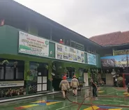 SDN Citapen Kota Tasikmalaya Terbakar, Api Melalap Lantai Dua Diduga akibat Korsleting Listrik