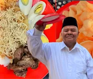 Bubur Ayam Mang H Oyo Bandung, Rahasia Bubur Kental yang Bisa Dibalik Tanpa Tumpah