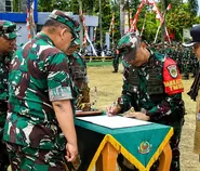 TMMD ke-129 Ditutup, Pesan 0612/Tasikmalaya: Bangunan Boleh Selesai, Gotong Royong Jangan Berhenti