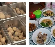 Bakso Gedong Bogor Lagi Ramai, Punya Bakso Jumbo dan Mercon Jumbo dengan Konsep Prasmanan