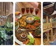 Kampung Kecil Jakarta, Restoran Bernuansa Bambu dengan Paket Liwet Rp352 Ribu, Ada Kolam dan Playground Anak