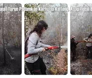 Sherina Munaf Turut Terjun Padamkan Karhutla Kalteng, Cerita Asap Tebal sampai Masuk Pesawat