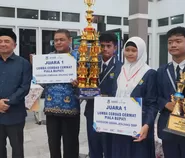 SMPN 1 Leles Jadi Juara LCC Kabupaten Garut 2026, Persiapan Intensif Sejak Agustus Berbuah Prestasi