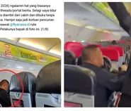 Viral Dugaan Percobaan Pencurian di Pesawat Air Asia, WNA Terciduk Buka Tas Penumpang Saat Penerbangan