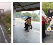 Tragis, Tiga Kakak Beradik Tewas Ditabrak Truk di Malaysia saat Kabut Asap, Hendak Memastikan Sekolah Buka