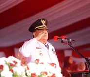 Plt Gubernur Riau SF Hariyanto Pimpin Upacara HUT ke-81 RI di Pekanbaru