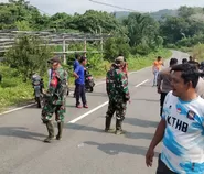 Di Ancam Si Jago Merah, Damkar Jemaja Sigap Turun Lokasi