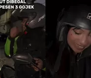 Viral! Takut Begal, Wanita di Bandung Ini Pesan 3 Driver Ojol Buat Kawal Pulang