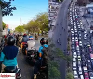 "Antrean BBM 7 Km" di Gerbang BTP Makassar Bikin Heboh, Warga Bongkar Fakta di Balik Video Drone
