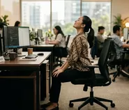 4 Gerakan Deskercise, Cara Mudah Berolahraga di Meja Kantor Selama 10 Menit 