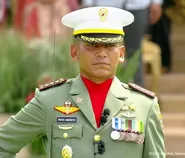 Sosok Kolonel Inf Priyo Handoyo dan Para Perwira Upacara saat HUT ke-81 Kemerdekaan RI