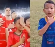 Tangis haru player escort di GBK, perjuangan bocah asal Manado jadi sorotan