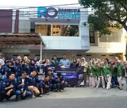 Mahasiswa Universitas Djuanda Bogor industry visit ke kantor Promedia Group, pelajari perkembangan media di era digital