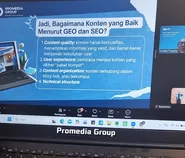 Belajar buat konten untuk website dan medsos di era digital, ingatkan soal SEO hingga GEO friendly