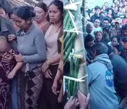 Ayah tewas dikeroyok massa usai diduga curi ayam aduan di Bali, viral anak menangis pilu saat jenazah tiba di rumah duka