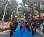Tradisi pedang pora sambut AKBP Andi Purwanto sebagai Kapolres Subang, awali estafet kepemimpinan