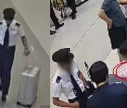 Rekaman CCTV detik-detik kopilot Malaysia Airlines ditangkap di Soetta, terciduk selundupkan 26 kg ekstasi