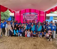 Peringati HUT ke-81 RI dan HUT ke-25, Demokrat Subang gelar lomba rakyat bersama warga