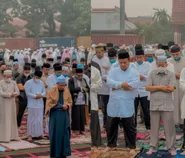 Saat karhutla tak kunjung usai, warga sigap ambil langkah spiritual lewat shalat istisqa