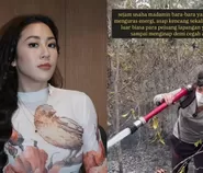 Sherina Munaf bagikan kondisi Kalimantan yang diselimuti kabut asap karhutla: Bukan awan, baunya sampai masuk pesawat