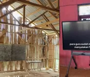 Bantuan TV layar sentuh untuk SD di NTT tuai sorotan, warganet: Listrik belum masuk desa, mending benerin sekolah