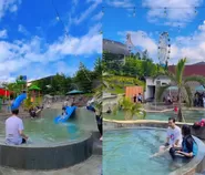 Kolam rendam D’Castello makin ramai, anak-anak jadi pengunjung yang paling antusias