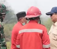 Prabowo Turun Langsung ke Lokasi Karhutla Kubu Raya di Kalimantan Barat, Kawal Penanganan Agar Berjalan Cepat