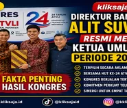 Direktur Bandung TV Alit Suwirya Resmi Menjadi Ketua Umum ATVLI Periode 2026–2030, Simak 7 Fakta Penting Hasil Kongres