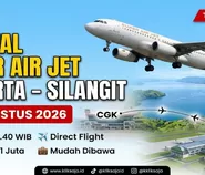 Cek Jadwal Super Air Jet Rute Jakarta ke Silangit Periode 1–7 Agustus 2026, Tarif Tiket dan Panduan Booking Online