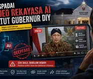 Waspadai Video Rekayasa AI Catut Gubernur DIY 
