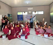 Mahasiswa Universitas Buana Perjuangan Karawang Mengabdi di Gowa