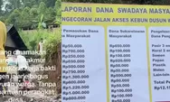 Viral! Warga Wonorojo Cor Jalan Pakai Uang Iuran, Sindir Perangkat Desa: “Perangkat Makmur, Rakyat Menderita”