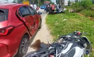 Tentara Malaysia Tewas saat Dua Moge Hantam Honda City Hatchback