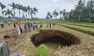 Sinkhole di Sawah Limapuluh Kota, Ini Penjelasan Lengkap Ahli Geologi