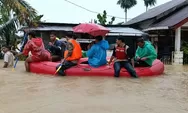 Hujan Deras Kepung Padang, Delapan Warga Dievakuasi BPBD di Dadok Tunggul Hitam