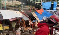 Kebakaran Warung Grosiran di Pasar Raya Padang, Api Nyaris Merembet ke Lapak Pedagang