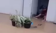 Baru Diresmikan, Huntara Kayu Pasak di Agam Kebanjiran Usai Hujan Deras
