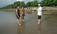 Banjir Bandang Ubah Wajah Pantai Parkit Padang, Daratan Baru hingga Danau Kecil Muncul
