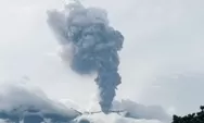 Gunung Marapi di Sumbar Erupsi Lagi, Kolom Abu Mencapai 1.600 Meter di Atas Puncak