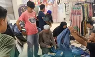 H-5 Lebaran, Pasar Pusat Padang Panjang Diserbu Pembeli hingga Malam Hari