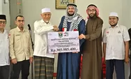 Pemprov Sumbar Serahkan Rp385 Juta Bantuan Kemanusiaan Sumbar untuk Palestina