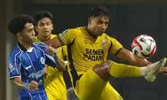Babak Pertama PSBS Biak vs Semen Padang FC 0-0, Tiga Kartu Kuning Warnai Duel Panas