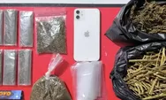 Diduga Edarkan Ganja, Pria Muda di Solok Ditangkap Polisi