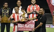 Maestro Tengah PSP Padang, Agung Wijaksono Jadi Best Player Liga 4 Sumbar